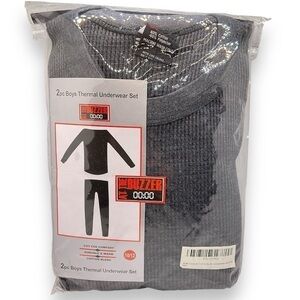 Boys 2 pc Boys Thermal Underwear Set NWT